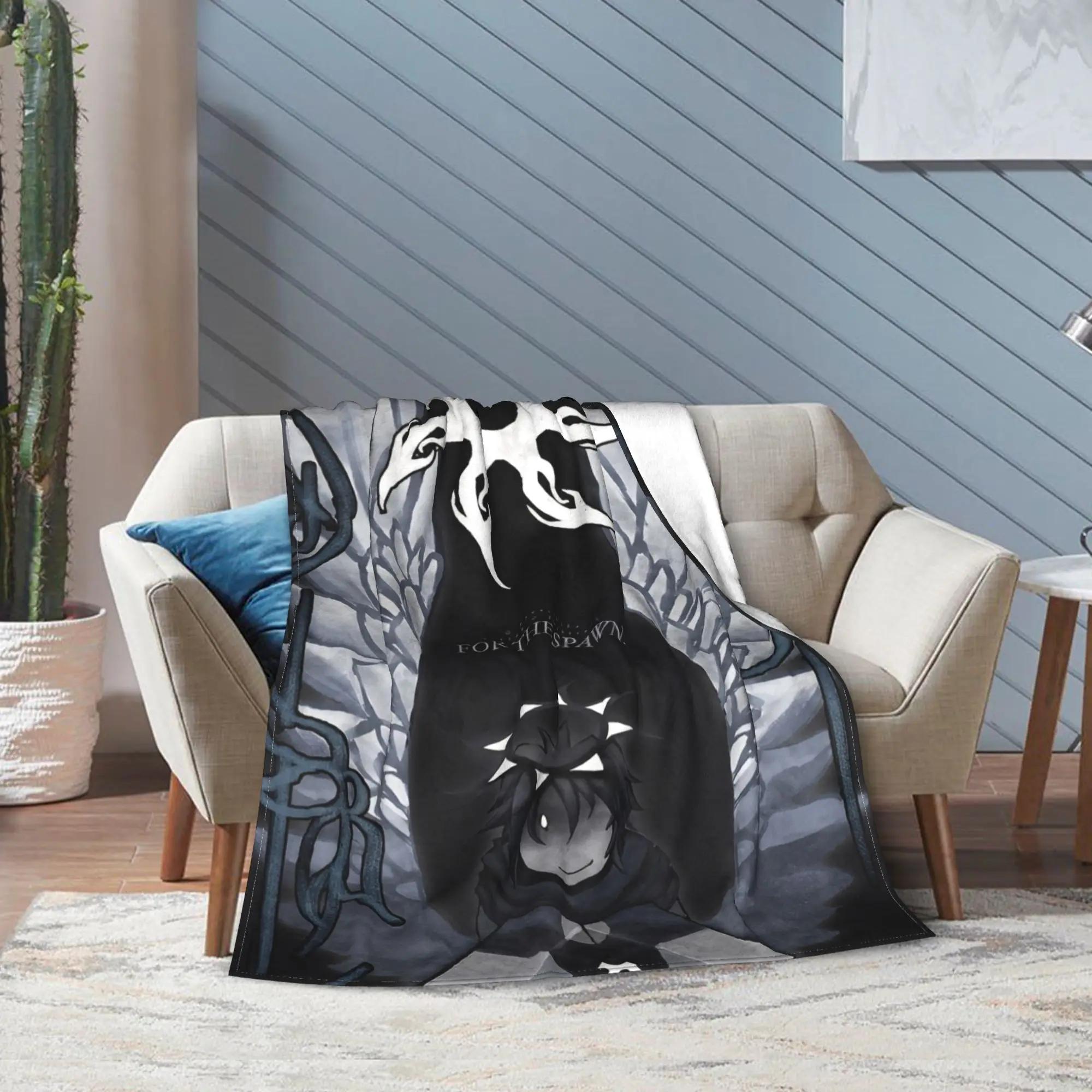 

Forsakened world video game Printed Blanket For Men Women Ultra Soft Throw Blankets for Couch 50x60 Inches Multiple Sizes