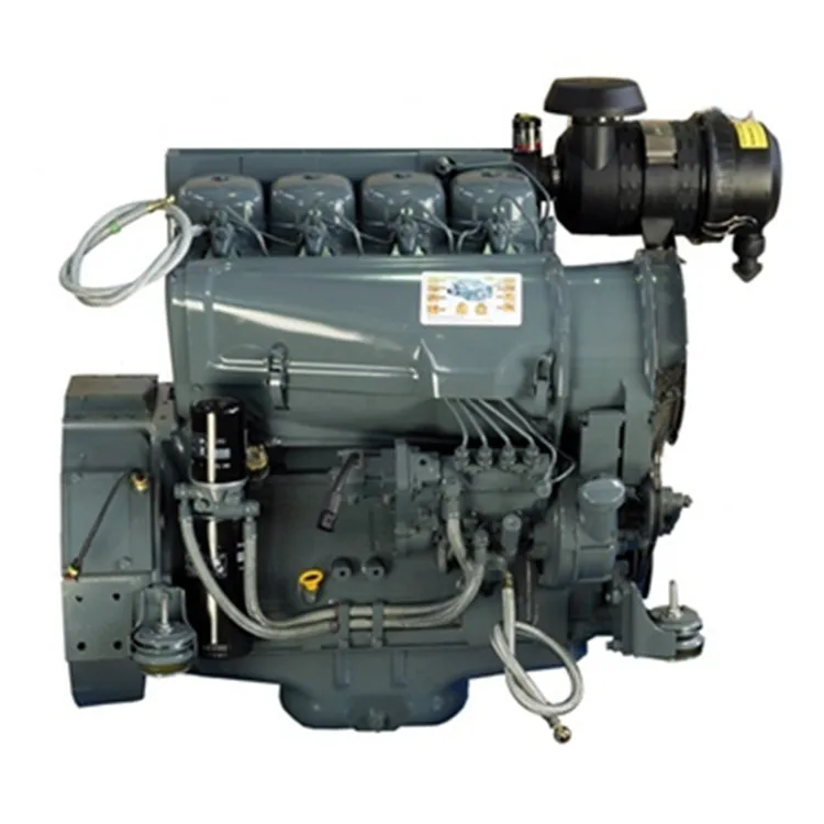 Naturally Intake Air Cooled 40hp 50hp 60hp 70hp 4 Cylinder Diesel Engine F4l912 For Construction Machine
