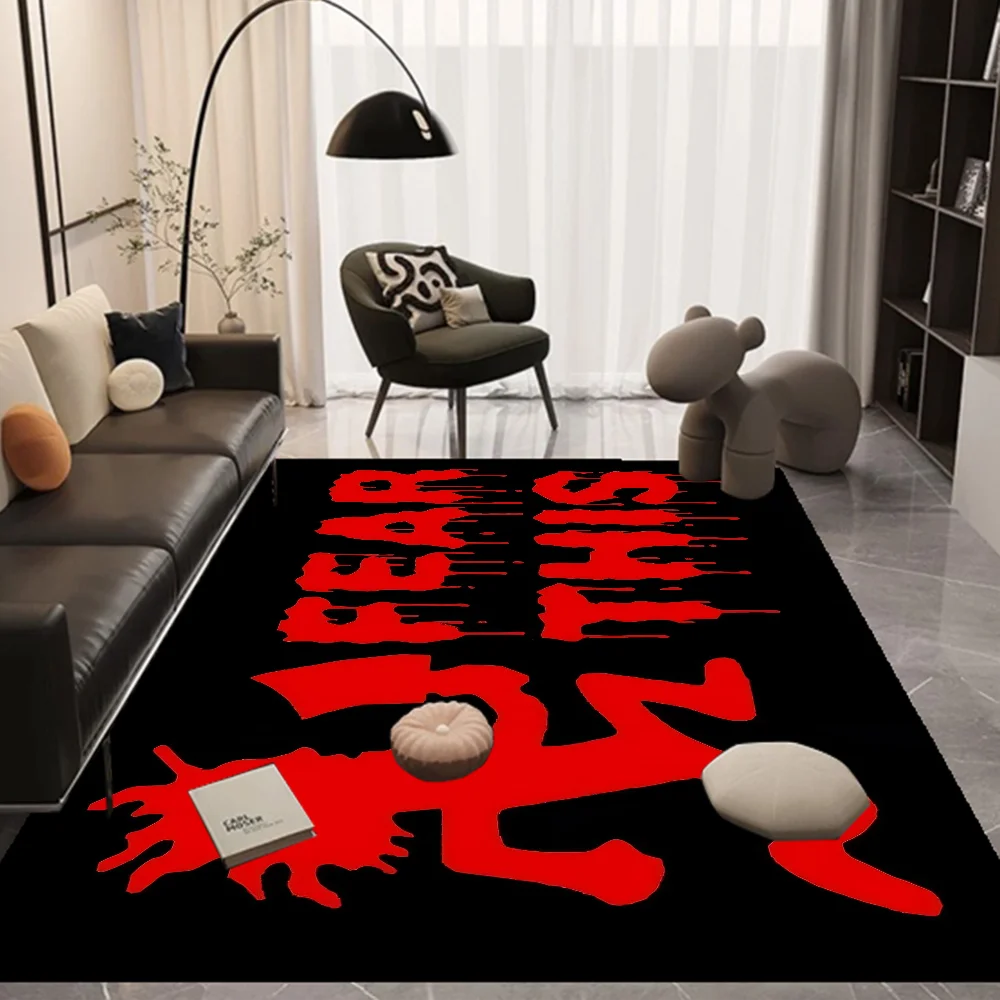 J-Juggalo Icp الفرقة الكلمة حصيرة INS نمط لينة غرفة نوم الطابق منزل غرفة الغسيل حصيرة المضادة للانزلاق منطقة السرير السجاد #4