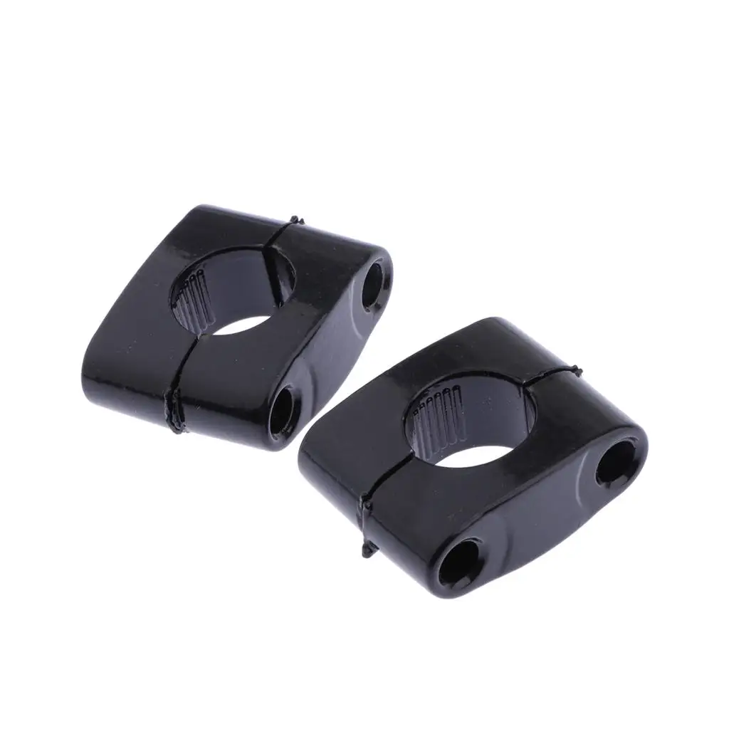 Universal CNC Aluminum Handle Bar Fat Bar Riser Mount Adapter for Motorcycle ATV Quad Bike Handlebars 22mm 28mm Upgrade