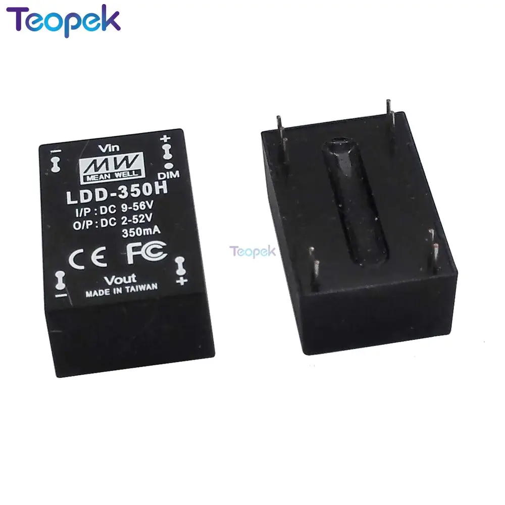 MEANWELL LDD350H LDD600H LDD1000H MEAN WELL Original DC-DC Constant Current Step-Down LED Driver
