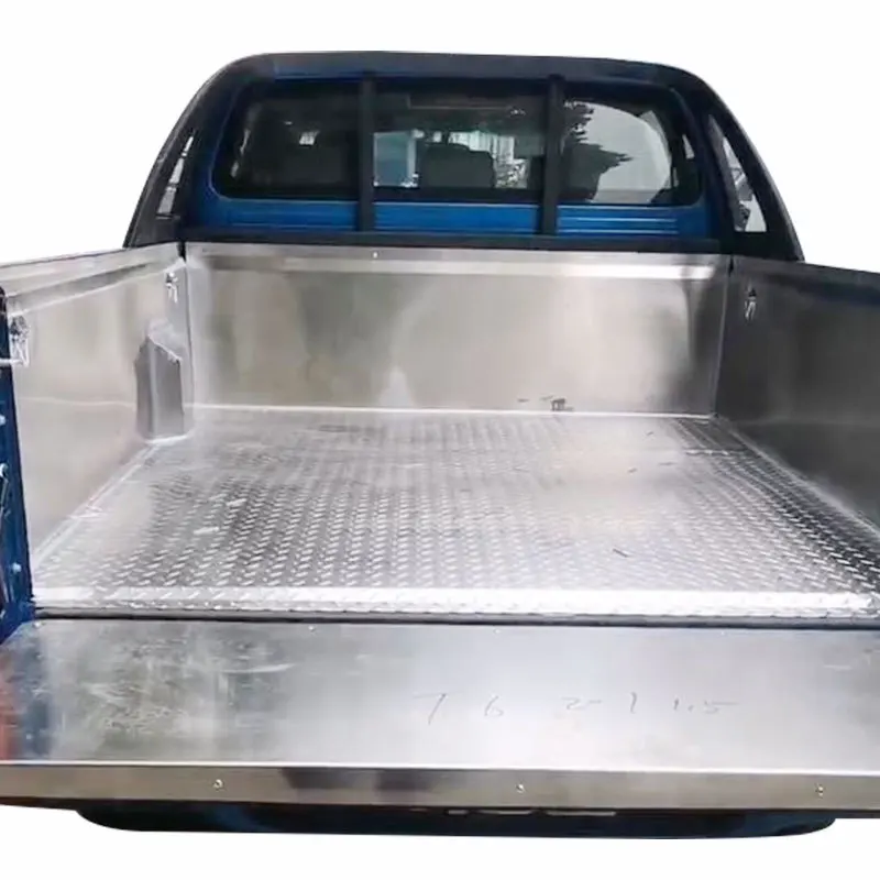 

Cargo Box Liner For JAC Shuailing T8 T6 Flat Bottom Stainless Steel 201 304 Metal Truck Bed Protector Rear Cover