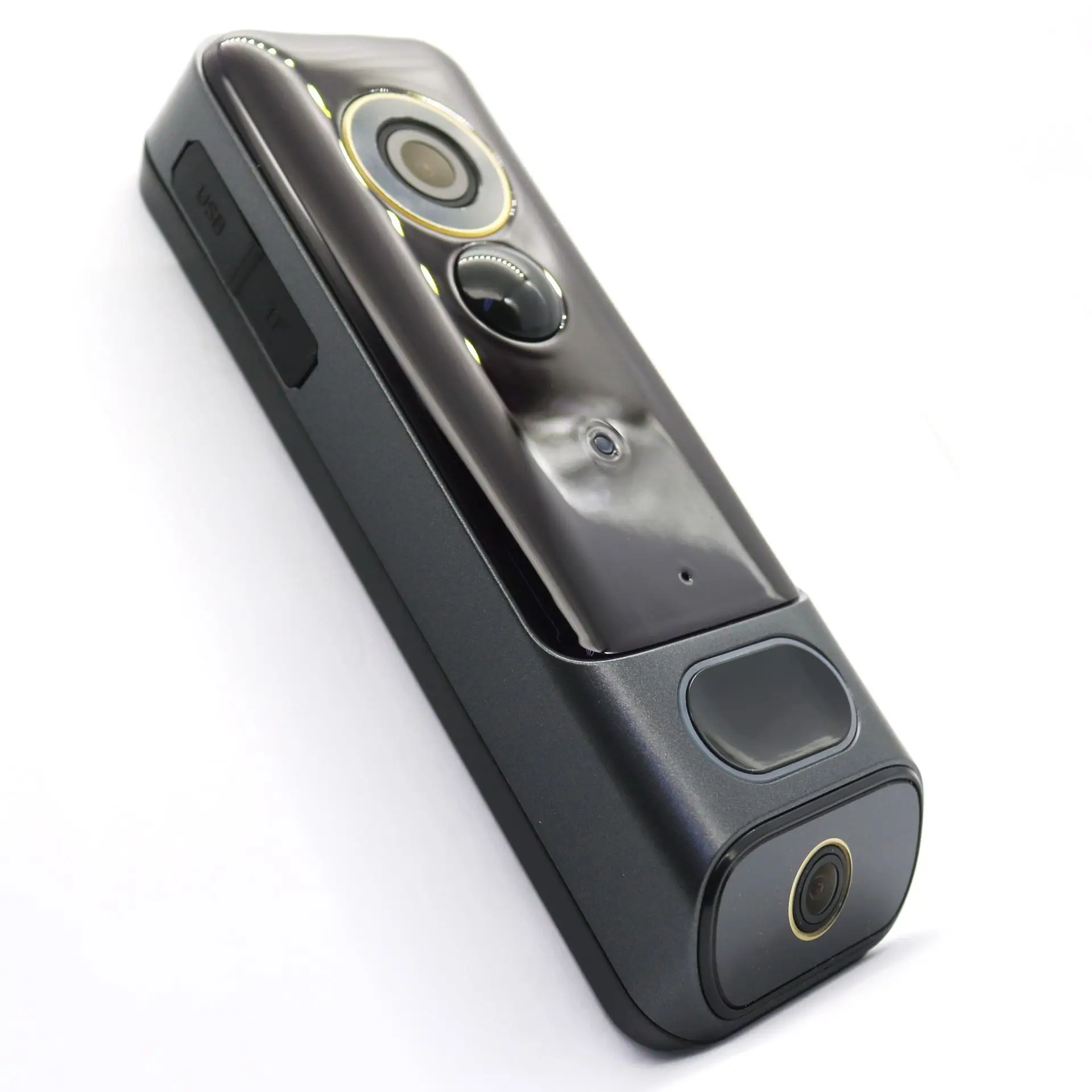 Saikiot CloudEdge 2K Smart Video Doorbell Camera Wireless Intercom Door Phone Smart WIFI Dual Lens Two Way Audio Video Doorbell