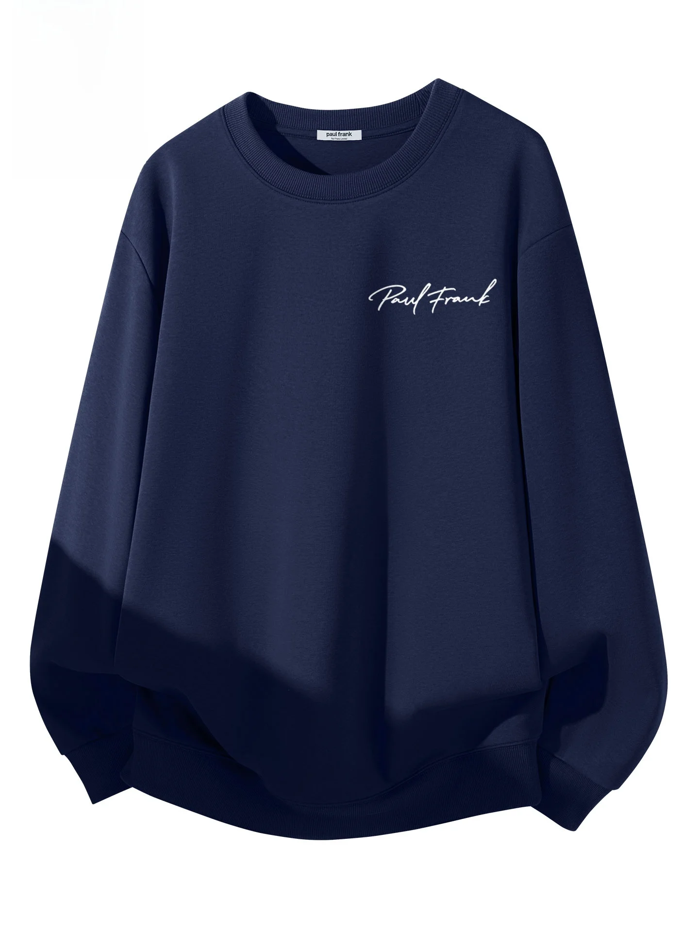 

Long Sve Crew Ne Sweatirt Men's Spring Trendy k Blue Monkey Letter Print Casual Comfortable Polyester Blend