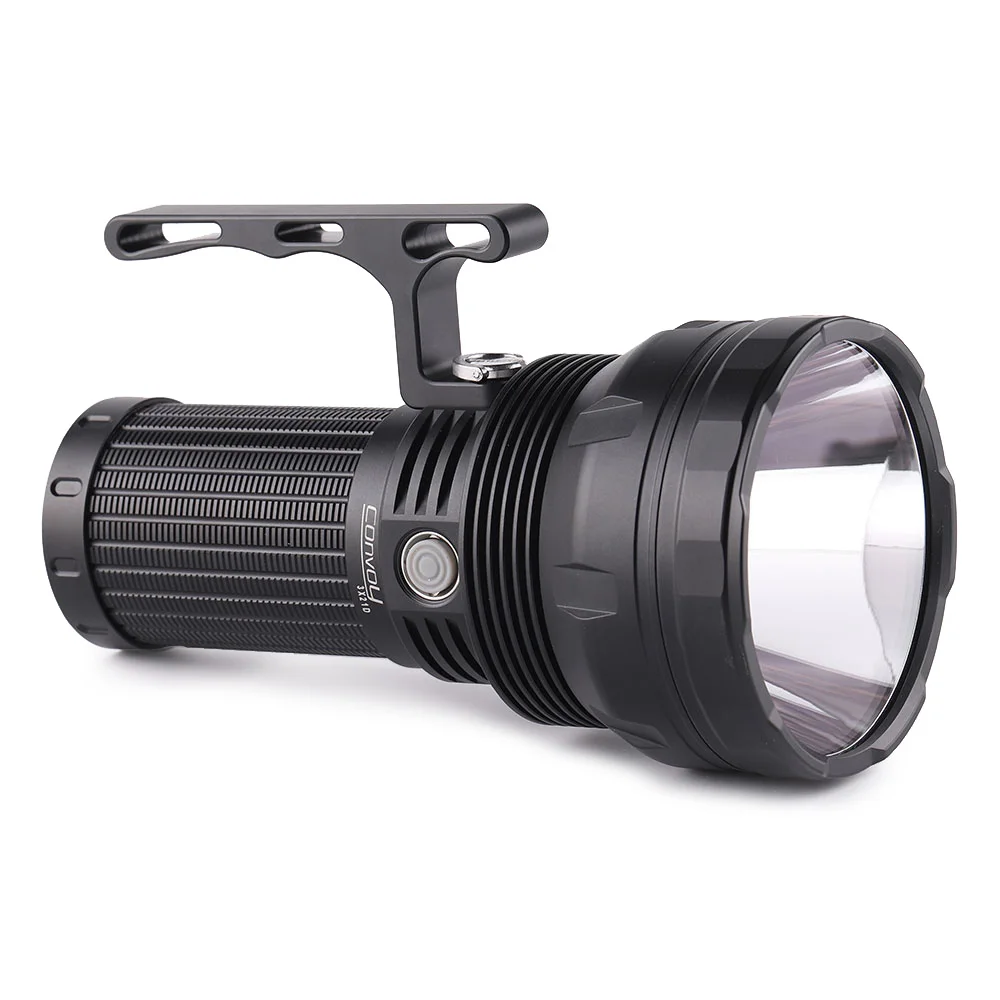 Ручка фонарика из алюминиевого сплава с винтом 1/4 UNC для фонаря Convoy 3X21B 3X21C