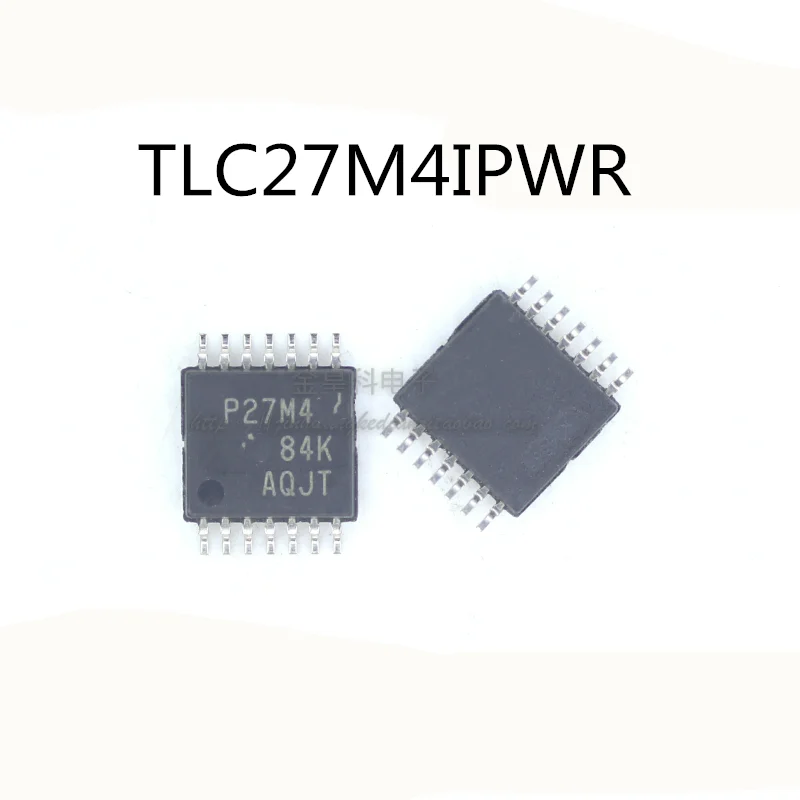 

10Pcs/Lot TLC27M4 TLC27M4IPWR P27M4 TSSOP-14 New Chip IC