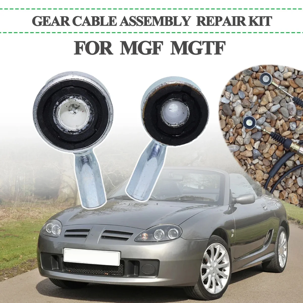 

2 шт. комплекты для ремонта кабеля шестерни для разъемов Mgf Mgtf, соединение для обоих кабелей, новые прочные автомобильные детали, инструменты для ремонта кабеля