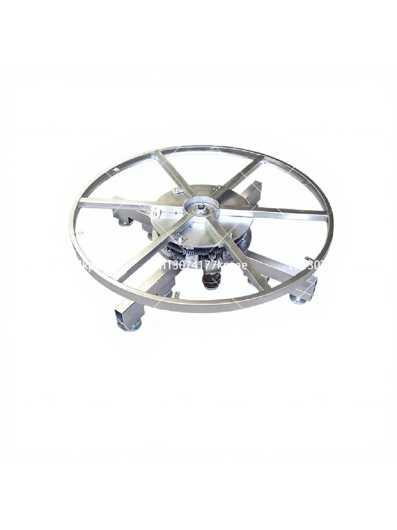 Electric remote control stage turntable industrial display speed adjustable steel frame rotating base display stand