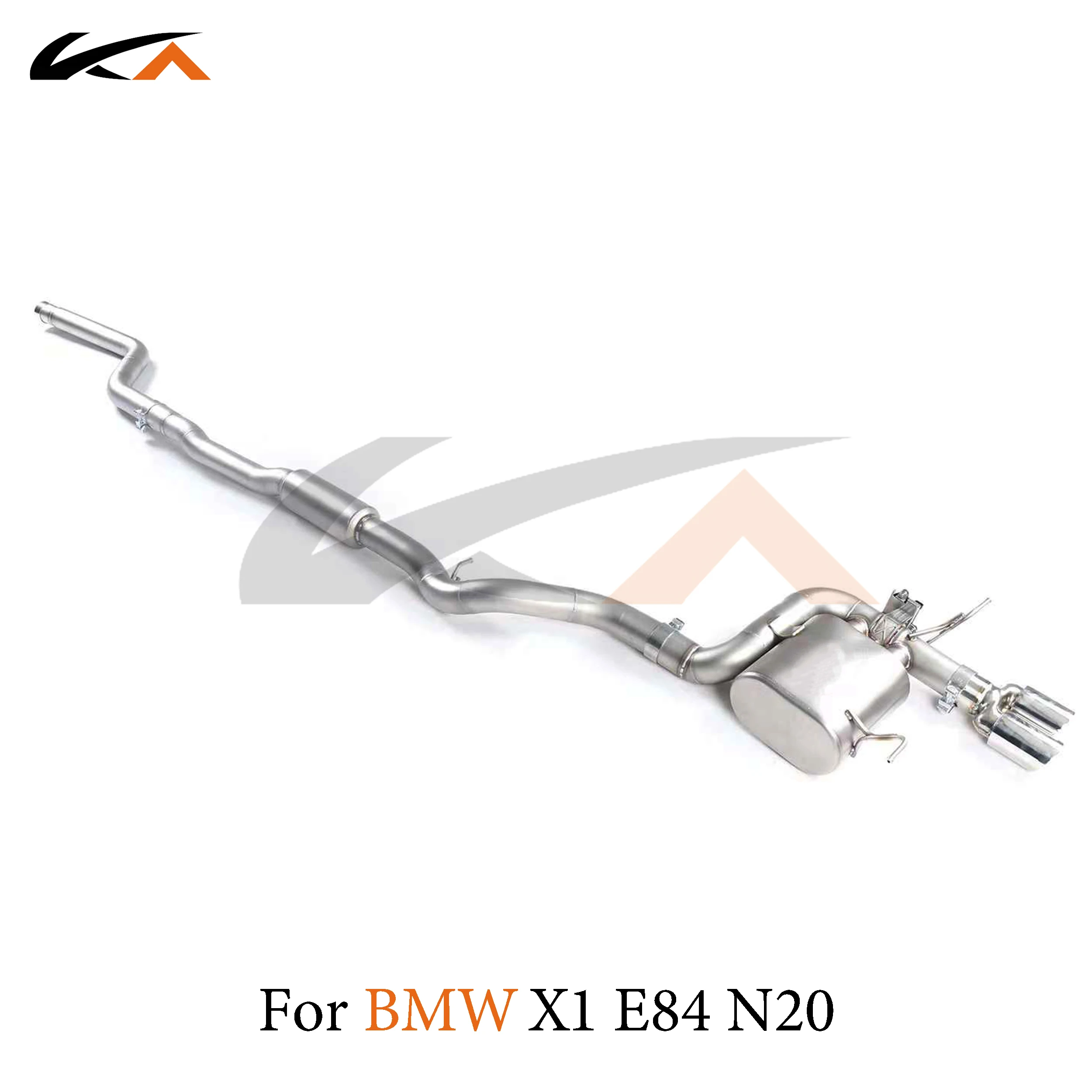 

KA Tuning exhaust system parts stainless catback for BMW X1 E84 N20 2.0T rear section performance muffler valve