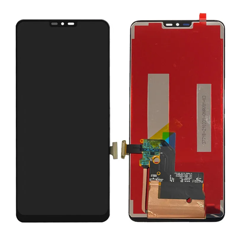 100% Test 6.1\'\' For LG G7 ThinQ LCD Screen Touch Screen Digitizer Assembly For LG G7 G710EMW Display with Frame G7+ LCD Screen