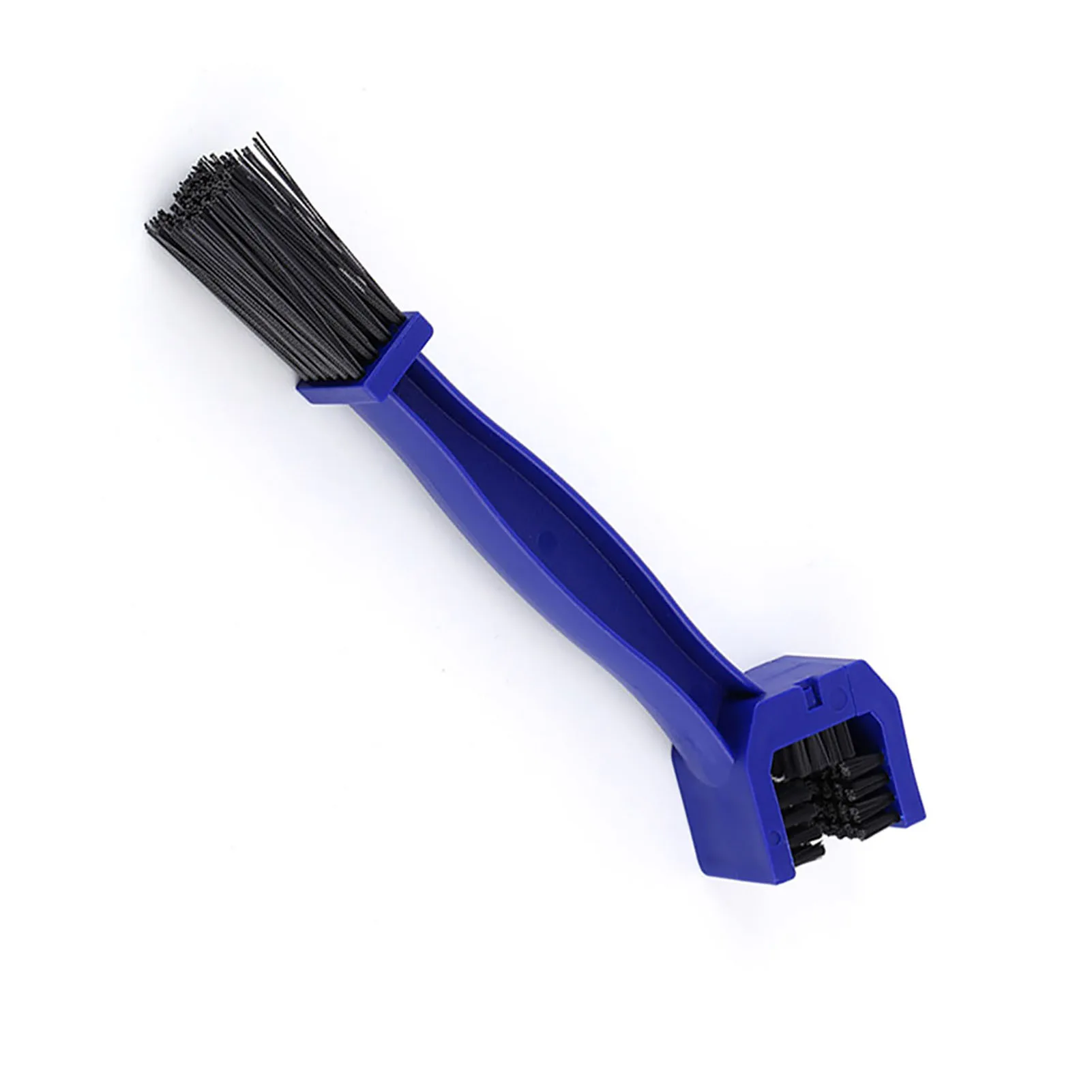 Motorcycle Bike Chain Cleaner Cleaning Brush Cycle Brake Dirt Remover Tool Blue