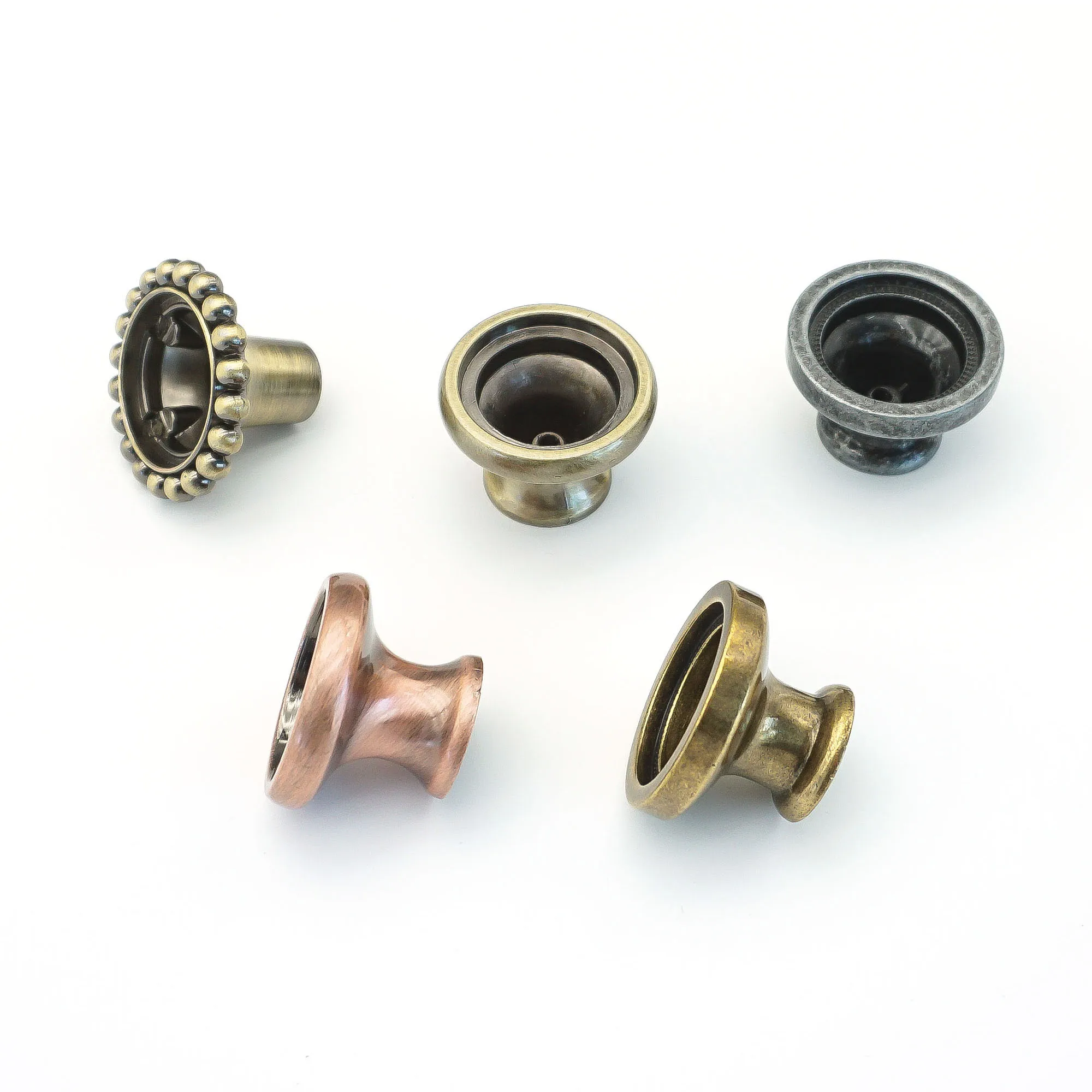 Gear Skull Drawer Knobs Pulls Handles / Kitchen Cabinet Handle / Dresser Drawer Knobs furniture hardware Bronze Silver Copper