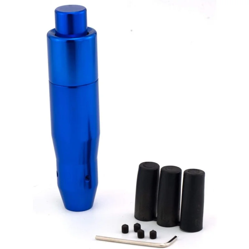 Push Button Car Shift Knob Handle, Long Weighted Aluminum Alloy Gear Stick Shifter Handle Fit Most Automatic Transmissions