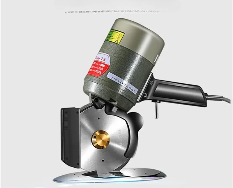 to 125mm electric scissors cloth fabric cutting machine, round blade electric apparel textile cutter