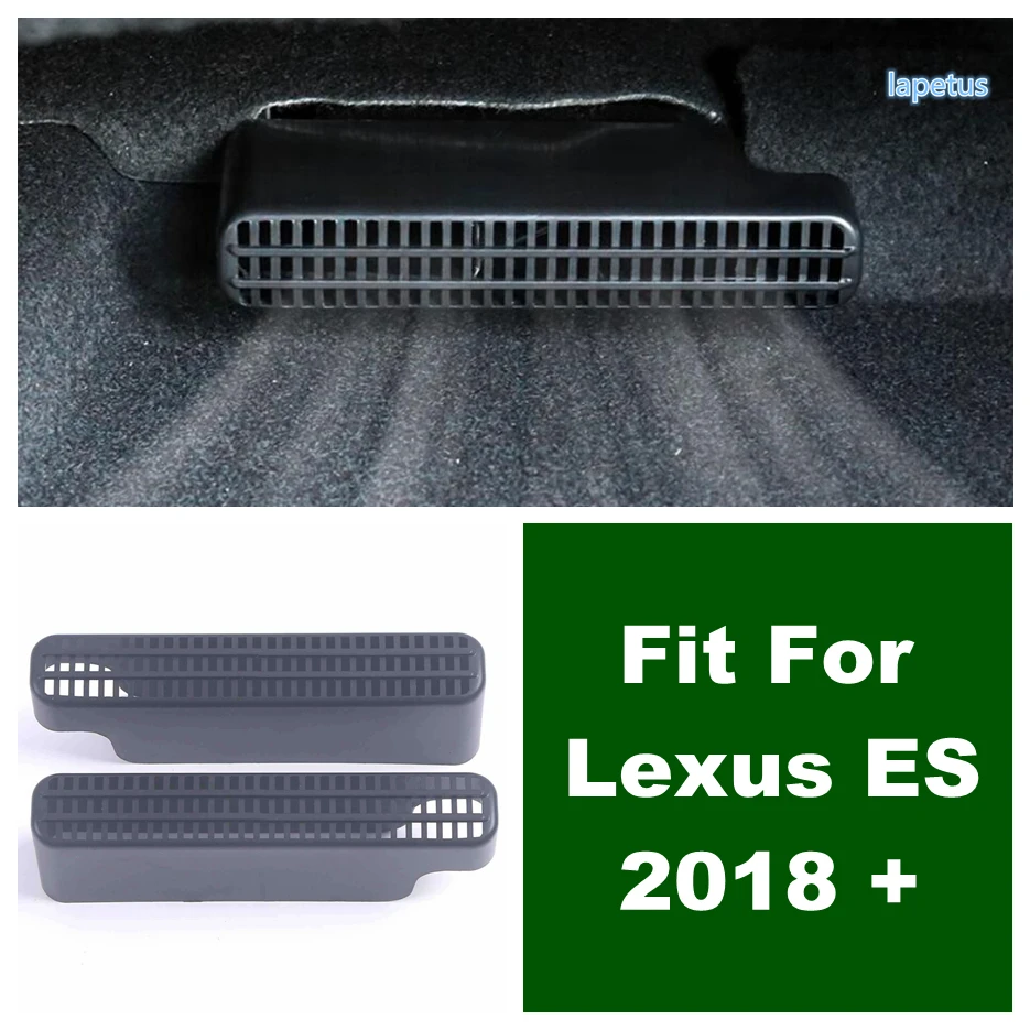 

Under Rear Seat Air Vent Duct Outlet Shell Protector Air Conditioner Outlet AC Vent Cover For Lexus ES 2018 - 2023 Accessories