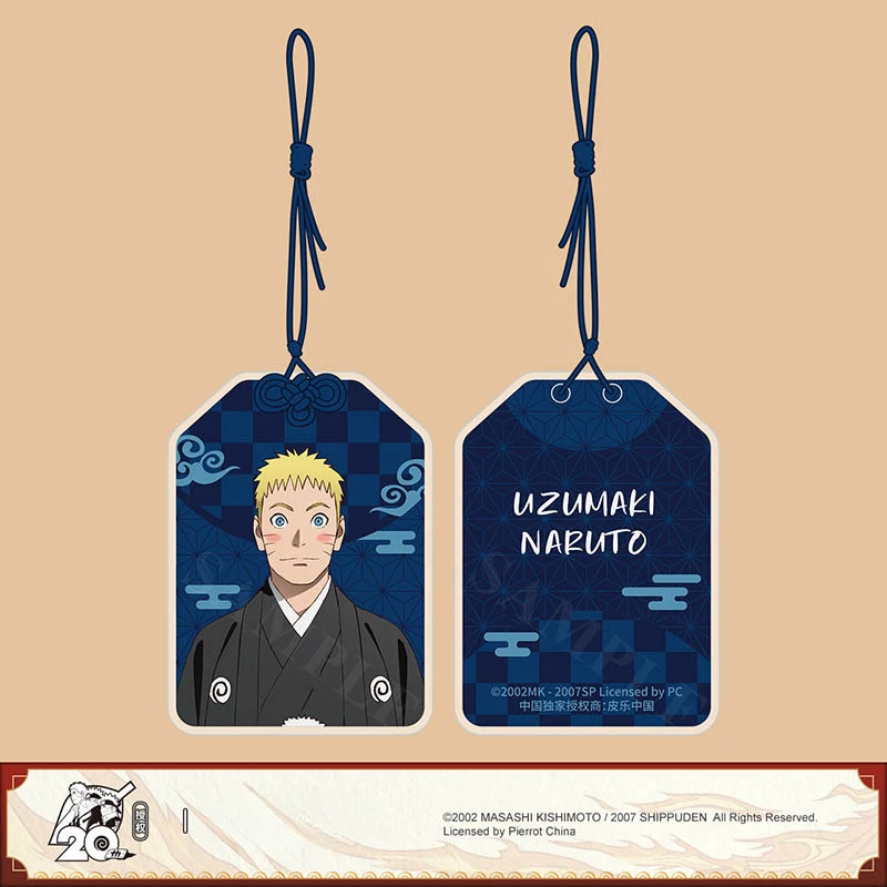 Brdwn NARUTO Cosplay Sasuke Uchiha Itachi Madara Obito Hatake Kakashi chine autorisation officielle amulette pendentif cadeau