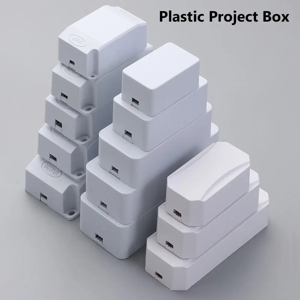 5pcs 13 Styles DIY ABS Plastic Waterproof Cover Project Enclosure Boxes Instrument Case Electronic Project Box