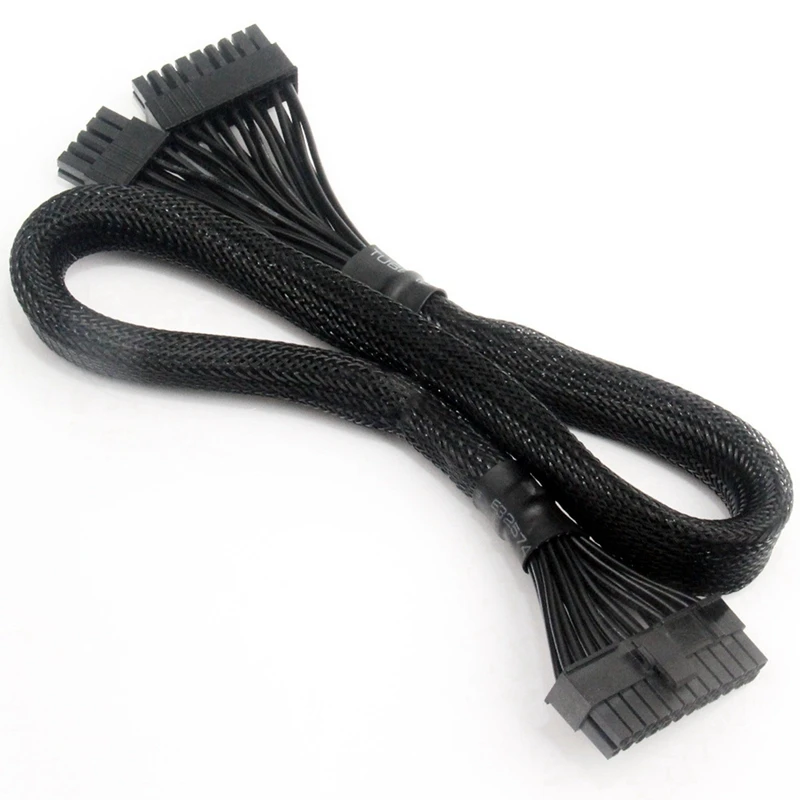 New-2X ATX 24 broches à 18 + 10 broches carte mère PSU câble d'alimentation modulaire pour Cooler Master V550 V650 V750 V850 V700 V1000