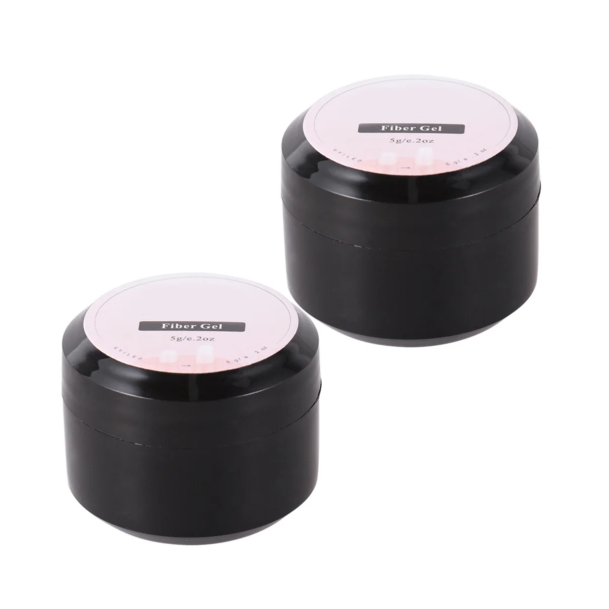 2 قطعة جل ألياف الأظافر الشفاف تمديد نصائح قابلة للإزالة نقع الأشعة فوق البنفسجية هلام البولندية لصالون الفن الألياف الزجاجية وصلات لإطالة الأظافر