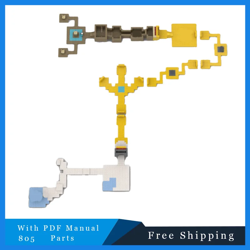 

805 PCS Building Block Bricks Series Underground Long Road City Model Children's Assembly Toy Birthday Christmas Gift For Adults