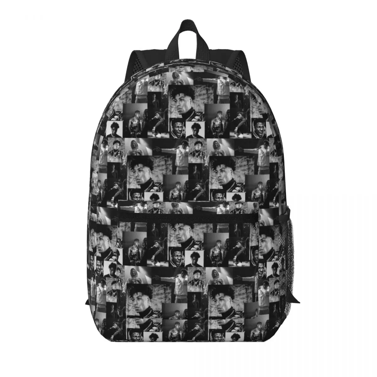 Рюкзак Youngboy B And W Never Broke Again Collage для студентов, школьный рюкзак, походный рюкзак для путешествий, сумка для книг, сумка через плечо для мальчиков и девочек