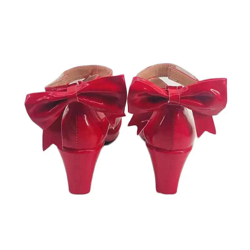 Anime Kaname Madoka Cosplay Sapatos Botas femininas personalizadas