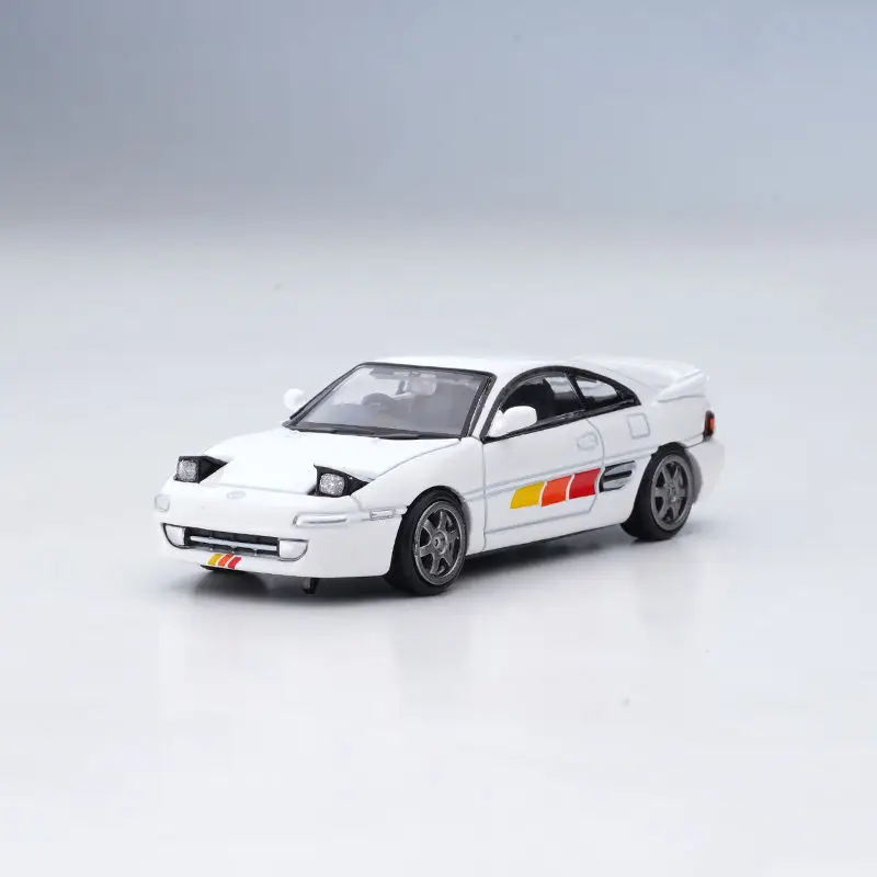 1:64 Toyotas MR2 W20 lega modello di auto sportiva pressofuso veicoli in metallo modello di auto simulazione collezione di Scale in miniatura regalo giocattolo per bambini