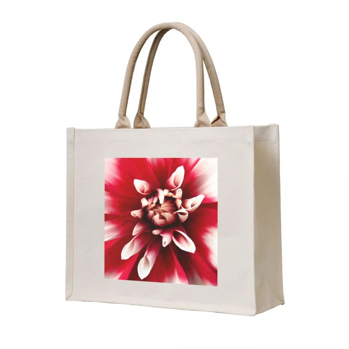 

colorful dahlia blossom, flower, blossom, foral, flowery Tote Bag tote bag university Women's shopper bag Custom Cloth