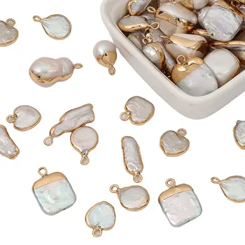 10 best sales złote perłowe koraliki - №5