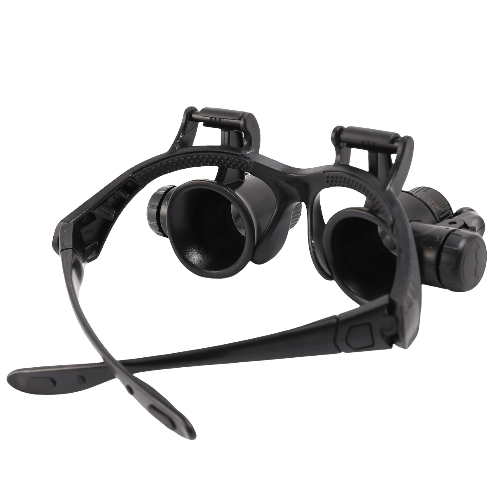 A66F-Watch Tools ساعة مجموعة أدوات إصلاح رئيس يرتدي عدسة مكبرة مع أضواء Led 10X 15X 20X 25X العدسة ساعة إصلاح المكبرة