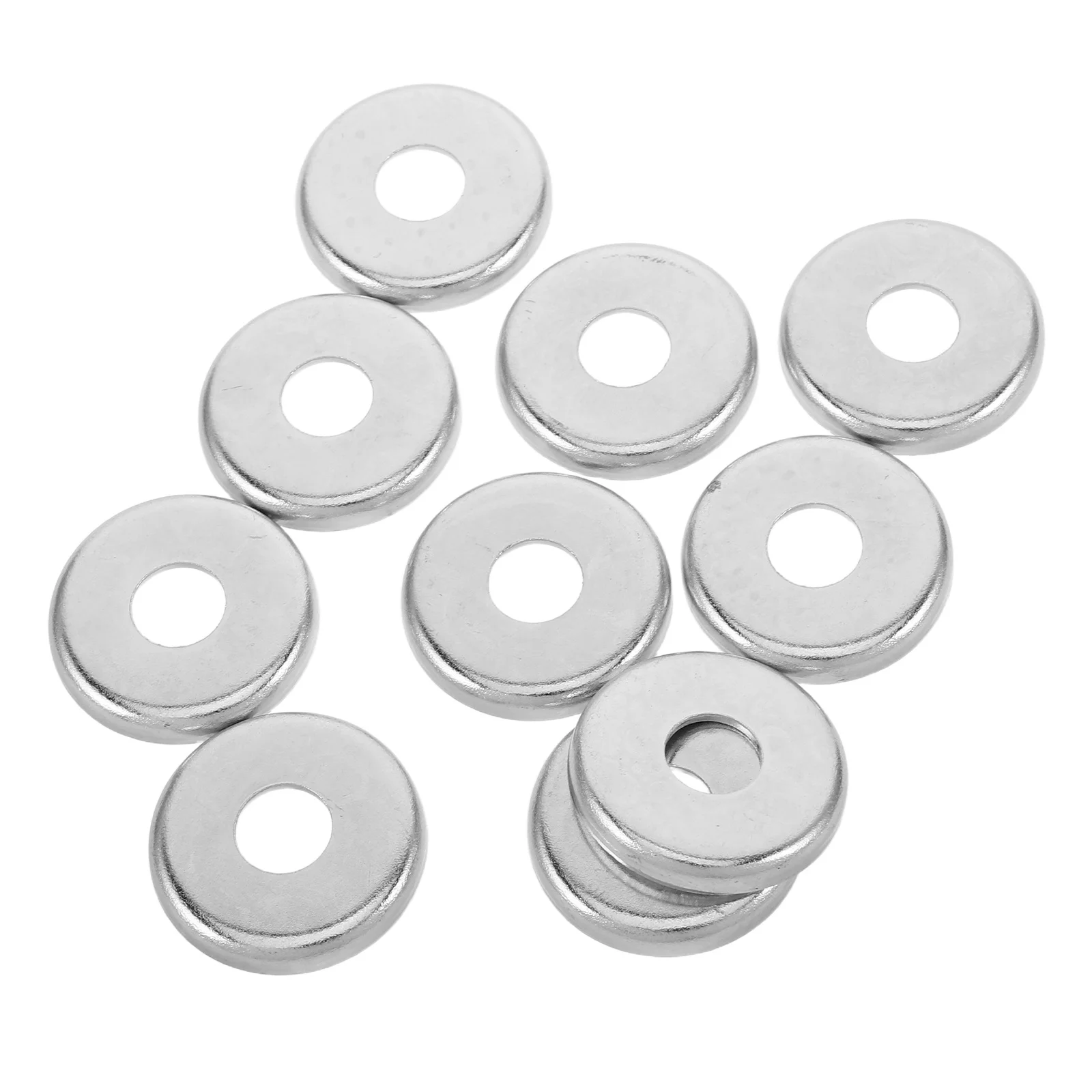 

10Pcs Roller Skate Accessories Double Row Aluminum Alloy Base Washers for Enhanced Stability Noise Reduction Replacement Part