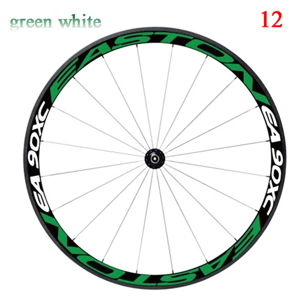 1 Side Multicolor Bike Wheel Rims Reflective Stickers Decals Cycling Safe Protector 26/27.5inch Wheel MTB Bike Accessories