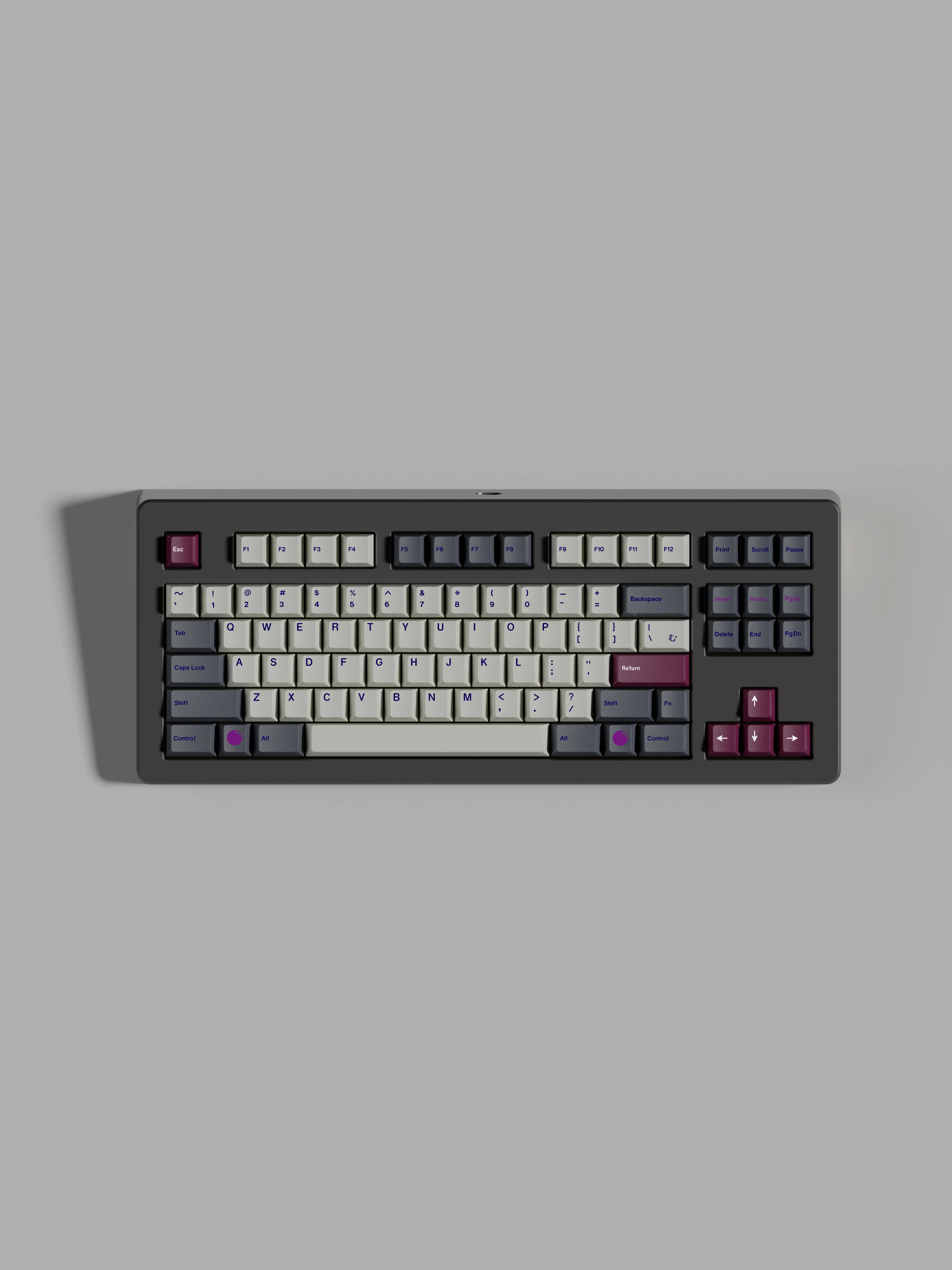 Gmk Dmg Game Boy Five-Sided Sublimation Customized Keycaps with Split Space 7U