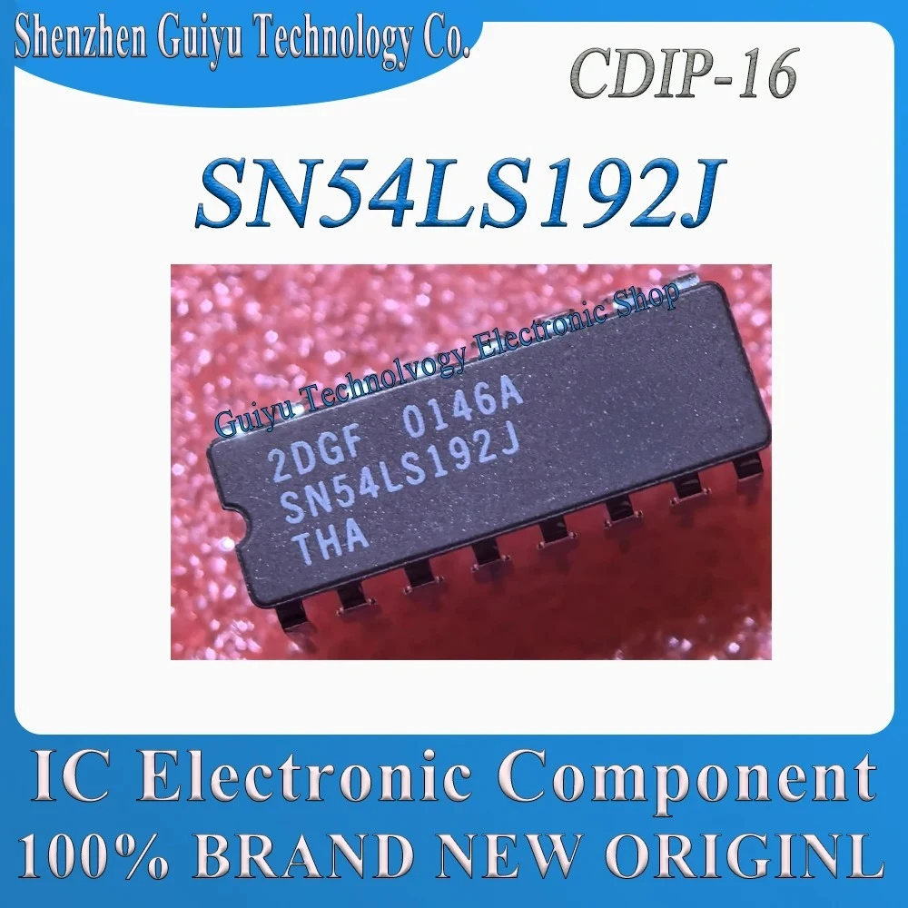 

SN54LS192J SN54LS192 SN54LS CDIP-16 Синхронный 4-битный счетчик вверх/вниз, двухрядный керамический микросхема с прямой вставкой, сервис BOM