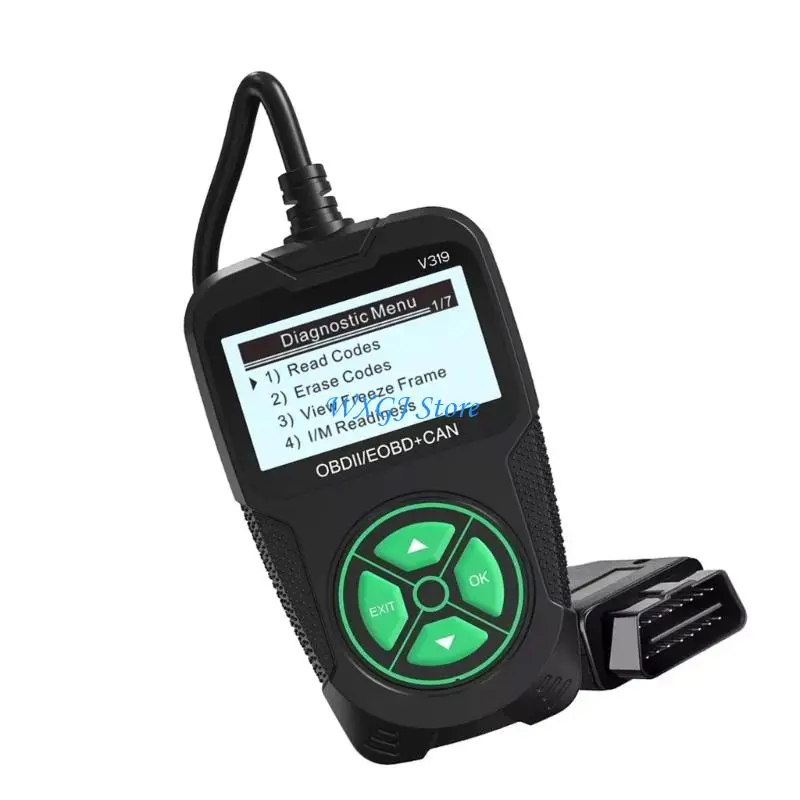 37JE Automotive Diagnostic Scanner Device Supports Multiple Protocols For Quick Engine Fault Detection And Troubleshooting