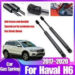 For Great Wall Haval H6 MK2 2th 2017-2020 Absorber Support Rod Hydraulic Hood Struts Rear Trunk Tailgate Strut Lift Accessories