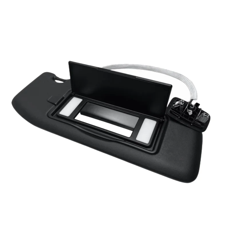 

AU63-Car Sun Visor Panel With Makeup Mirror Light 98160196ZD 98284442ZD For 3008 P84E 5008 P87 Sunshade