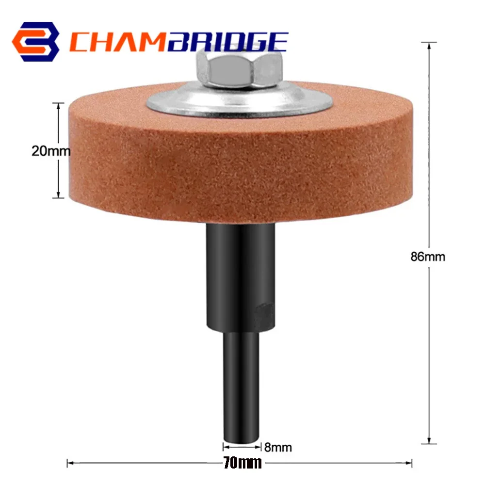 70mm Grinding Wheel Polishing Pad Abrasive Disc Grinding Stone Mini Drill Grinding Wheel For Metal Bench Grinder Rotary Tool