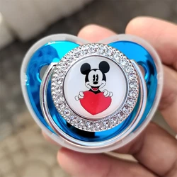 [1 Set ] Nuk Bibs Pacifier Pacifier for Newborn Boy Babes From 0 To 6 Months Mickey Mouse Christmas Lucky Pacifiers for Children