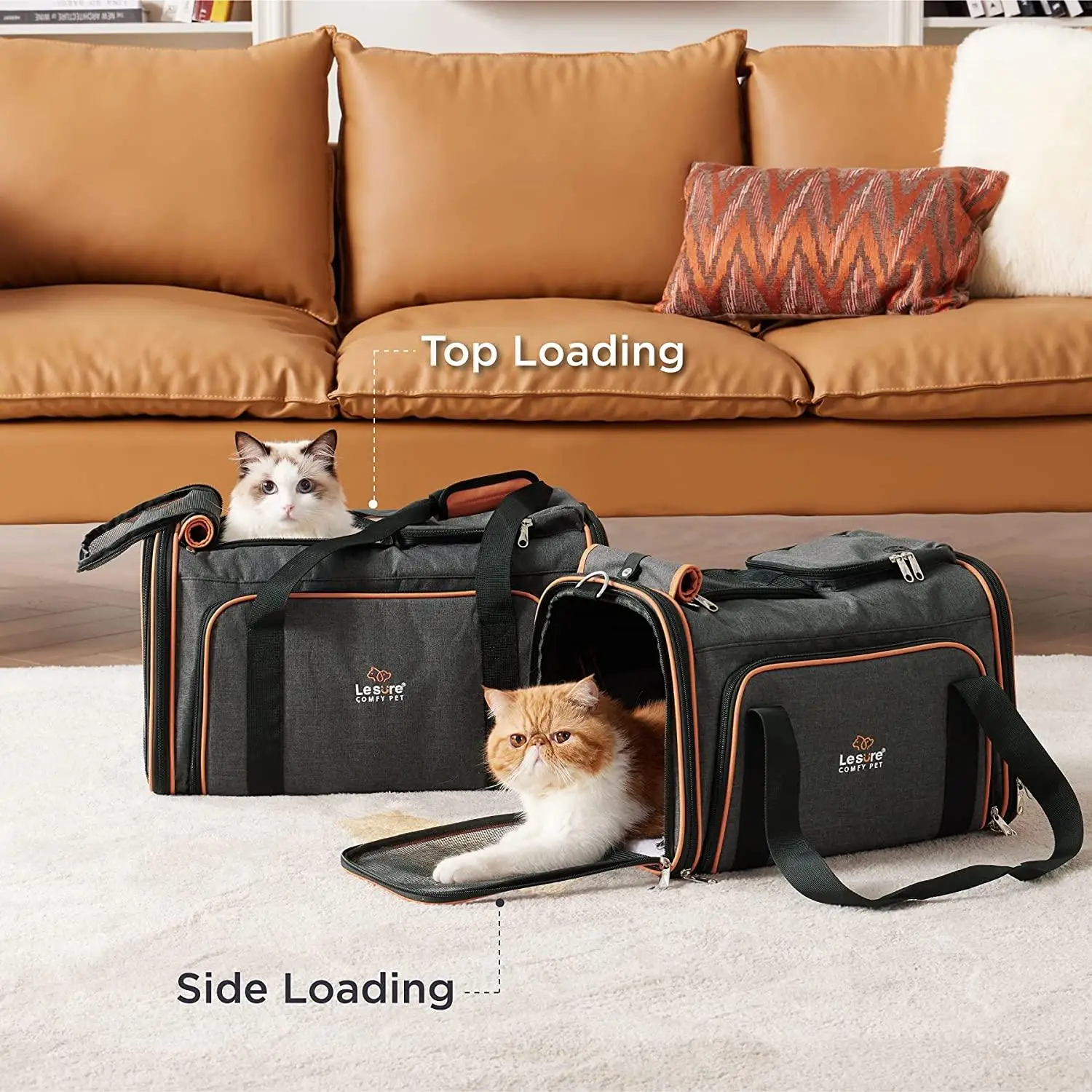 Pop Airline Approved Expandable Foldable Portable Carrying Small Large Soft Sided Puppy Travel Cat Bags Pet Dog Carrier With Whe