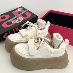 Platform Sports Shoes Women's Sneakers Tennis Female Casual Flats Vintage Kawaii Vulcanize Korean Fashion Footwear Spring Summer