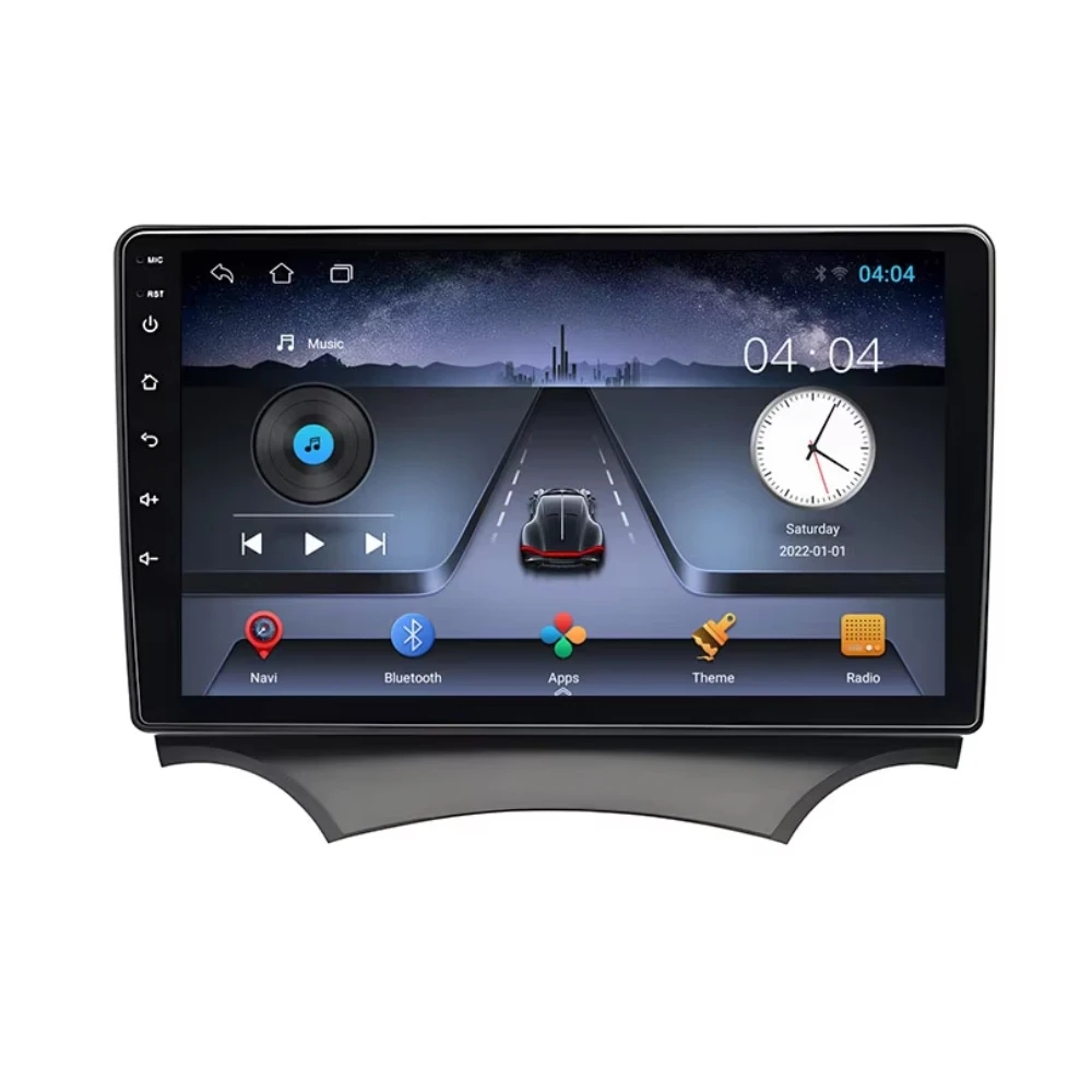 Radio samochodowe z nawigacją do Forda Ka K2 2008-2014, bezprzewodowy Carplay, ekran dotykowy, GPS, odtwarzacz multimedialny, Android Auto, jednostka główna. — 2