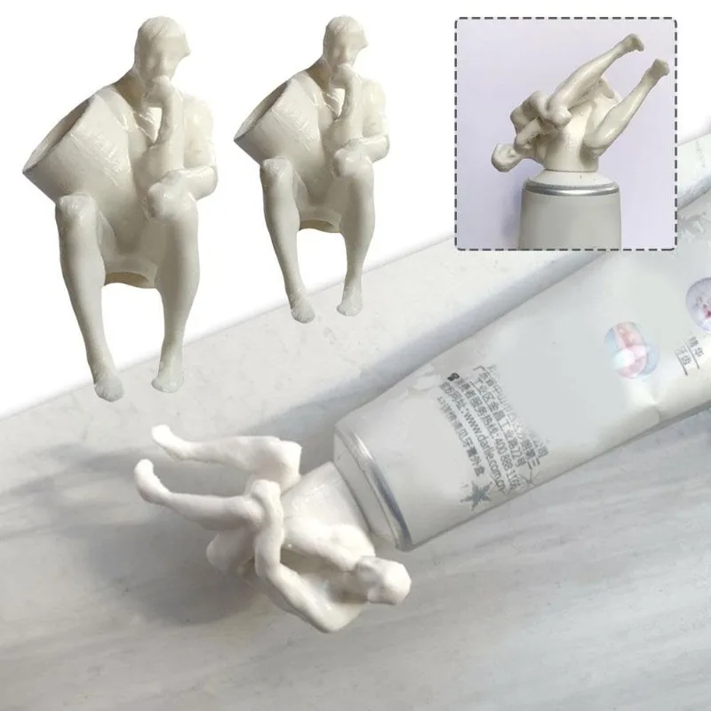 Portrait squeeze toothpaste maker funny toothpaste squeezer unique toiletry accessories