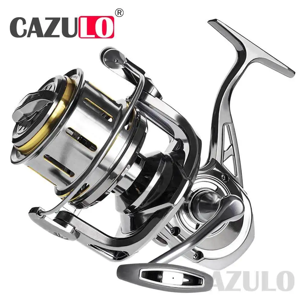 Seawater Distant Trolling Surf Wheel 8000-12000 All Metal Reel Spinning Coil Saltwater Fishing Reels 10+1BB 4.1:1 25KG Max Drag