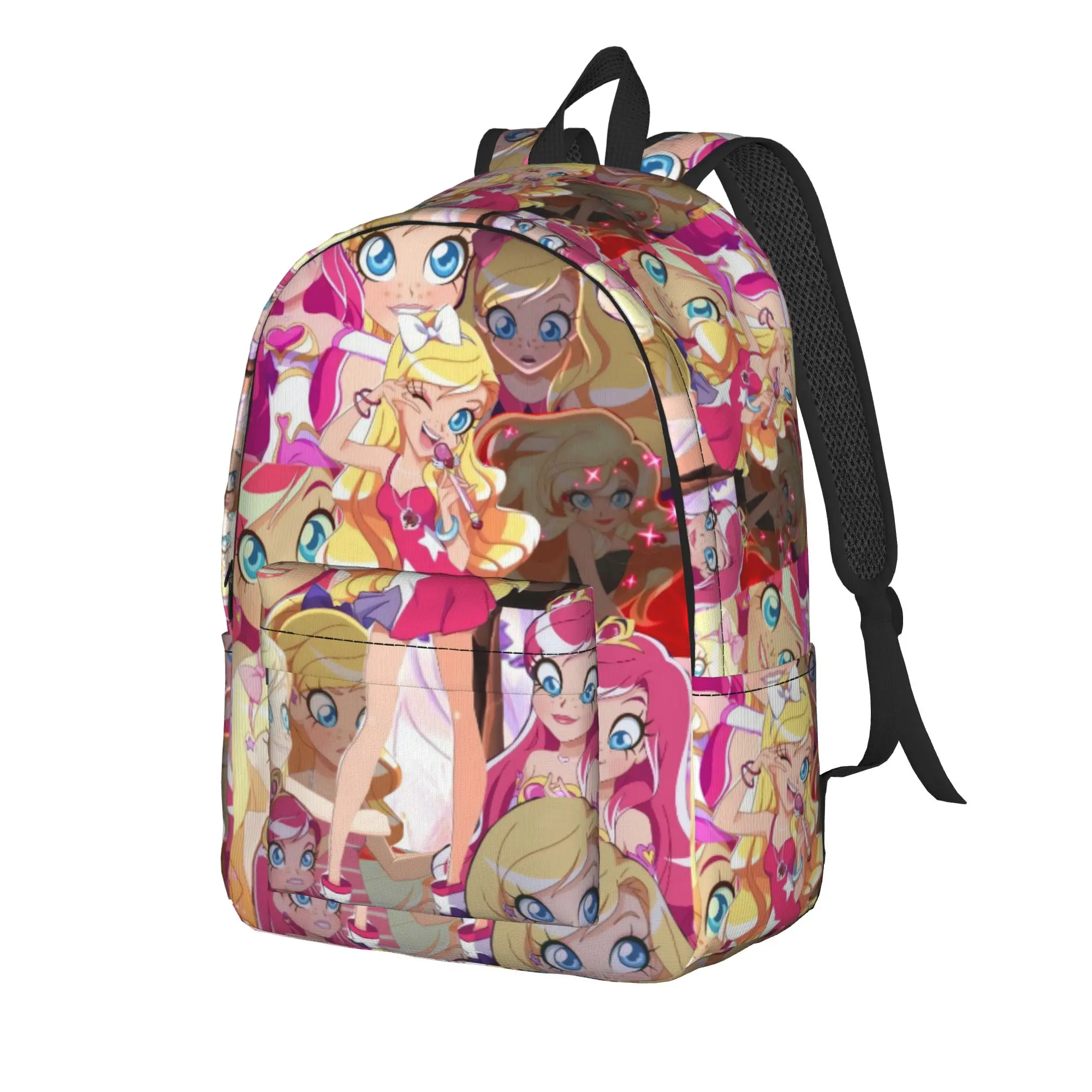 LoliRock Backpack Girl  Durable Backpacks Polyester Streetwear School Bags Trekking Custom Rucksack