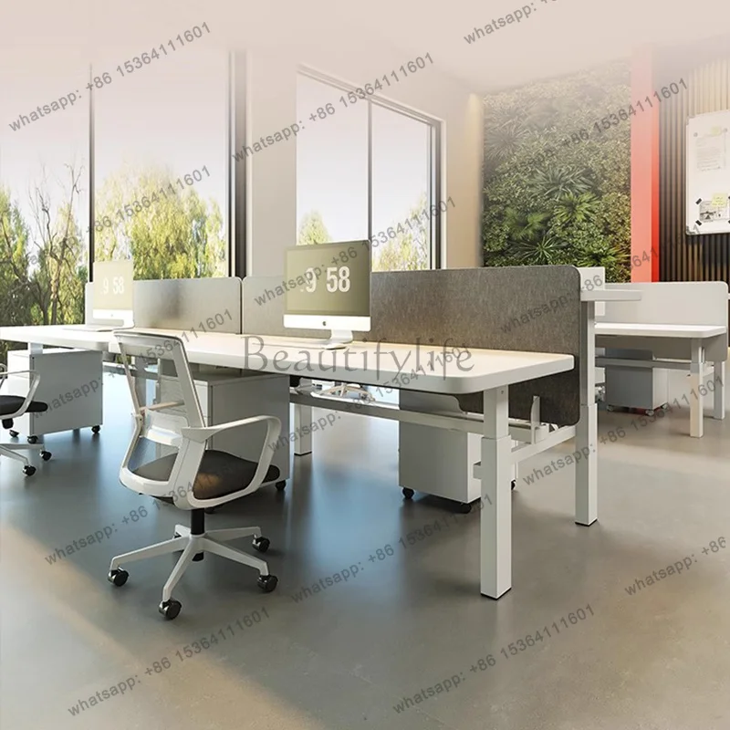 Adjustable Modern Office Desk Executive Computer Luxury Gadgets Office Desk Design Nordic Aesthetic Escritorio Unique Furniture