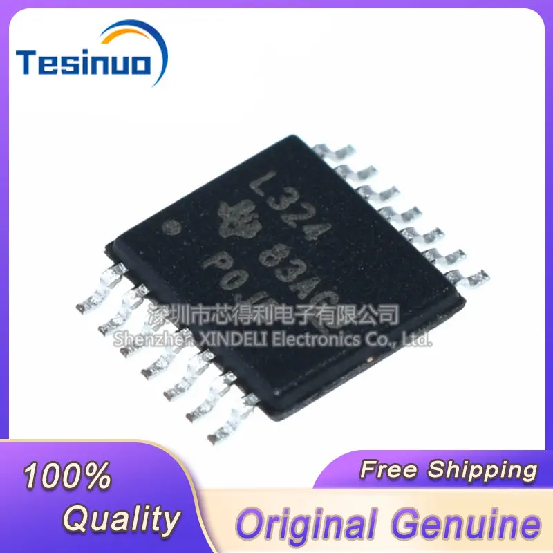 10/PCS New Original LM324PWR L324 TSOP-14 Quad-channel Operational Amplifier In Stock