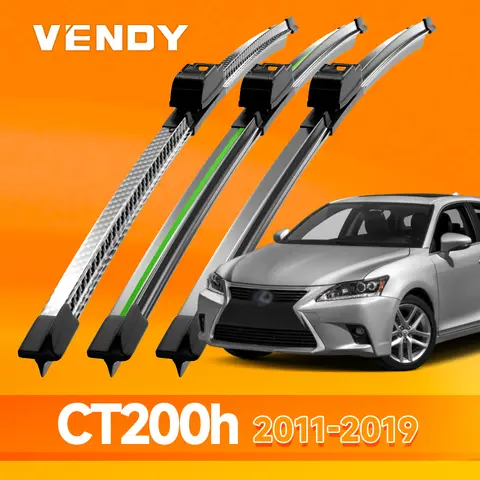 렉서스 CT200h 2011-2019용 앞유리 와이퍼 블레이드 2개, 윈드스크린 창문 액세서리 2012 2013 2014 2015 2016 2017 2018