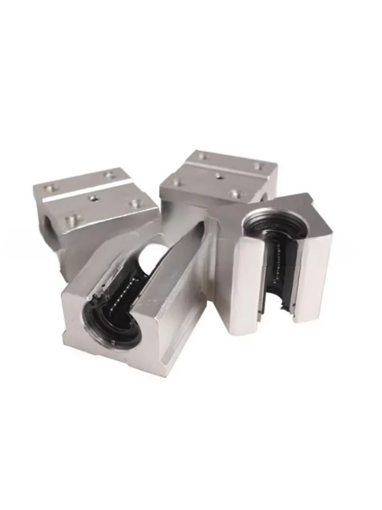 4 pcs SBR16UU SBR16 UU 16mm Linear Bearing Pillow Block 16mm Open Linear Bearing Slide Block CNC Router Parts
