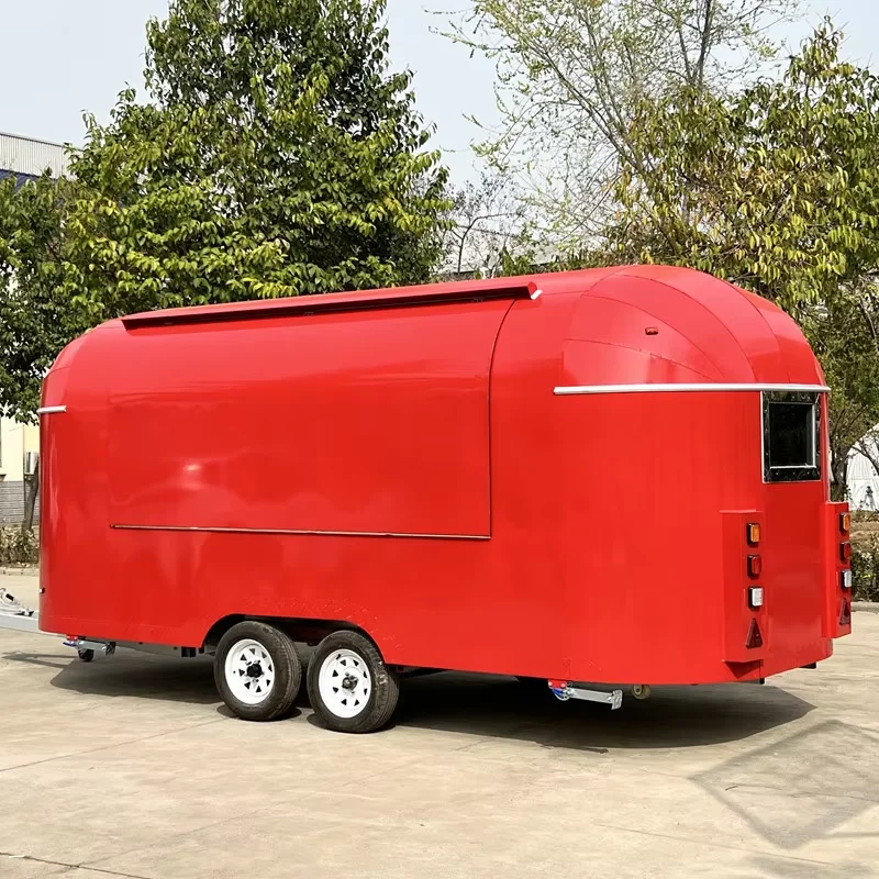 

Wholesale Mobile Cafe Food Shop Mobile Dining Cart Customized Mobile Food Truck Ice Cream Hot Dog Coffee Bar Food Trailer